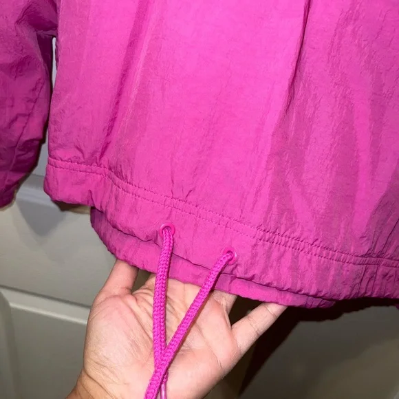 Nike Women's Pink Windbreaker Jacket Size L - Picture 4 of 6